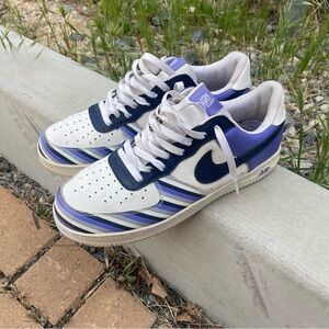 Nike Air Force 1 Purple / white Fufus